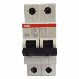 ABB S200M系列直流微型断路器；S202M-C10DC