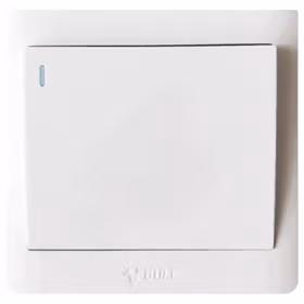 公牛 一位多控带荧光开关 10A 250V；G32K134 白色