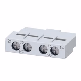 西门子 辅助开关,横向尺寸S2,S3用于断路器1NO+1NC；3RV59011E