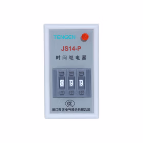 天正 时间继电器 延时时间范围99.9s；JS14-P(JS14P) 99.9s AC380V