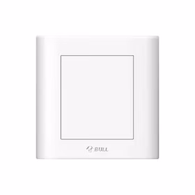 公牛 86型空白面板；G32B101 白色