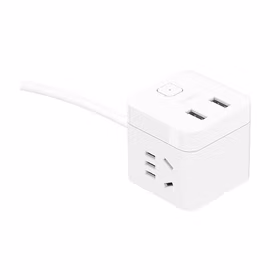 公牛 魔方插座转换器 2位五孔+2位USB；GNV-UUB122 3米 白色