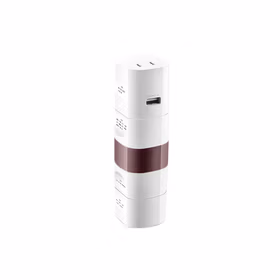 公牛 环球旅行组合式多国插头转换器带USB（英标/美标/欧标/澳标）；GN-L07U