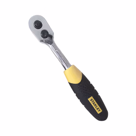 史丹利 1/4"(6.3mm)强力型快速脱落棘轮扳手144mm；95-895