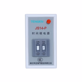 天正 时间继电器 延时时间范围99min；JS14-P(JS14P) 99min AC380V
