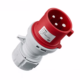 公牛 三相工业连接器插头 32A四芯公头；GNP-324