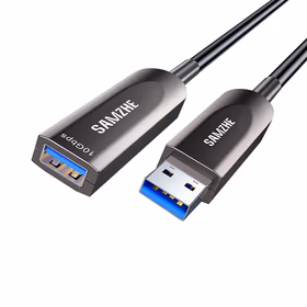 山泽(SAMZHE) GUX10 光纤USB线 10米