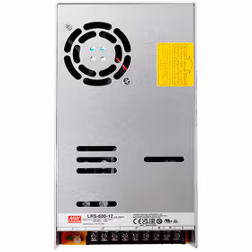 明纬 600W机壳型单组输出开关电源,12台/箱；LRS-600-12
