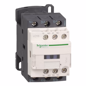 施耐德电气 国产TeSys D系列三极交流接触器,18A,24V,50/60Hz,环形端子；LC1D186B7C