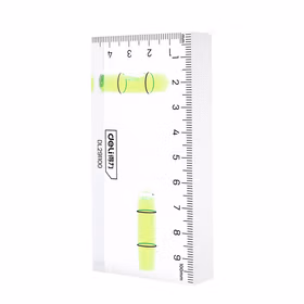 得力 水平尺   100mm；DL291100