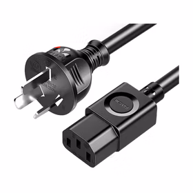 山泽(SAMZHE) ZTDY05电脑主机国际电源线 直插0.5米