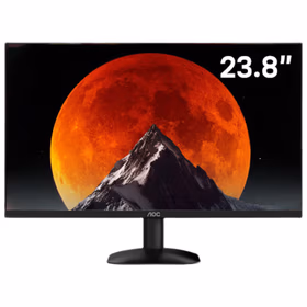 AOC显示器 23.8英寸 电脑显示屏 高清屏幕100hz IPS办公监控显示器  低蓝光 护眼笔记本扩展屏24B31H