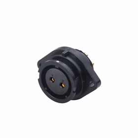 威浦 SY21型2孔压接两孔法兰插座1；SY2113/S2I-3，（插座带护盖）