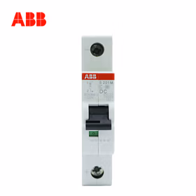 ABB S200M系列直流微型断路器；S201M-C10DC