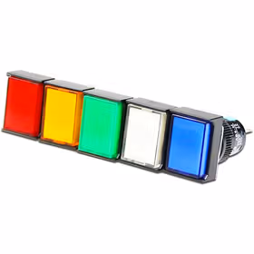 和泉 按钮,绿色；AB6H-A1GC