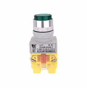 天正电气 按钮LAY7系列；LAY7-11DN/380V 带灯 绿