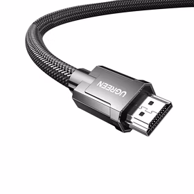 绿联UGREEN HDMI2.1锌合金款圆线 80602 3m