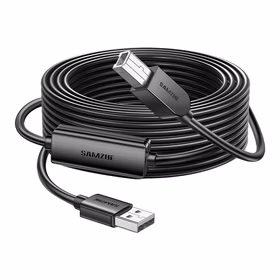 山泽(SAMZHE) DYX-10U USB2.0信号放大打印线 10米