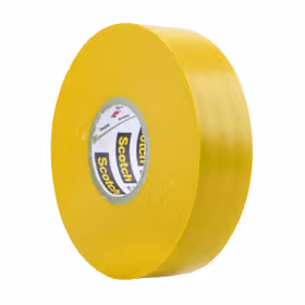3M 35#特优型电气绝缘胶带,19mmX20m,黄色；80610833966