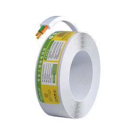 山泽(SAMZHE) M100A-2C2芯多股无氧铜电话线100米/卷扁线