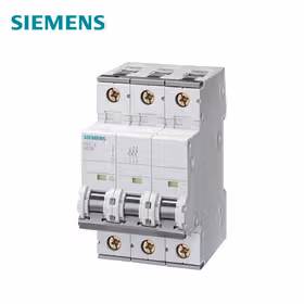 西门子 ET-5SY国产 超高分断型 微型断路器 40A 3P MA 15kA；5SY7 40A 3P MA