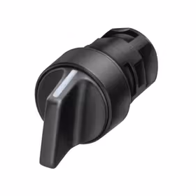西门子 转换开关,16mm,塑料,黑色,3个开关位置,锁定,开关角度2x62度；3SB20002DB01