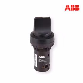 ABB C2SS系列二位置选择开关（不带灯型）,黑色；C2SS1-10B-01
