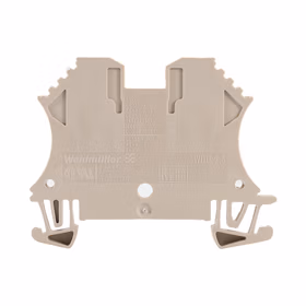 魏德米勒 直通型接线端子,螺钉联接,2.5mm,800V,24A,深褐；WDU 2.5