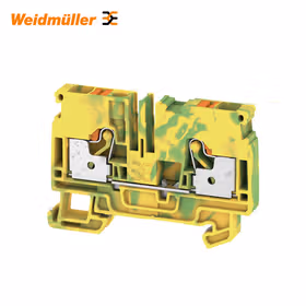 魏德米勒 接地型接线端子；A2C 6 PE