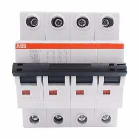 ABB 微型断路器；S204-C80