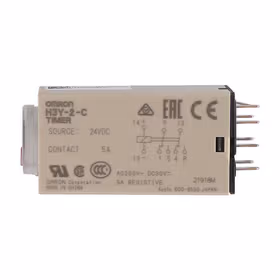 欧姆龙 固态定时器；H3Y-2-C DC24V 30S