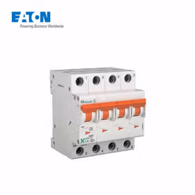 伊顿穆勒 电子式过载保护漏电断路器PLD10，20A，D，1N，30mA，AC，瞬动型；PLD10-20/1N/D/003