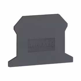 德力西电气 接线端子；UK-2.5隔板