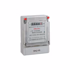 德力西电气 单相电子式电能表；DDS606 220V 2级 5(30)A