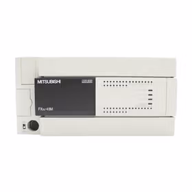 三菱电机 FX3U系列基本单元,内置24入/24出（继电器） ,AC电源；FX3U-48MR/ES-A