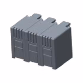 德力西电气 CDM3S附件；CDM3S-160FN/250FN 短端子罩4P(1个)