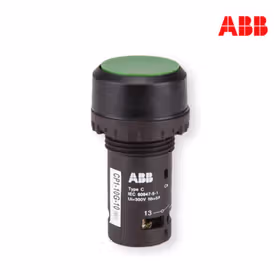 ABB CP2平头自锁型按钮（不带灯型）,绿色；CP2-10G-01