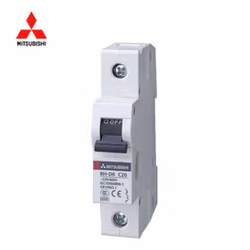 三菱电机 微型断路器 40A 1P C 6kA；BH-D6 1P 40A TYPE C N (CH)