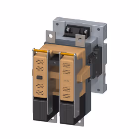 西门子 接触器结构尺寸8,2极,DC-3和5,220A辅助开关22(2NO+2NC)交流电操作110VAC60Hz/92VAC50Hz；3TC52170BG1