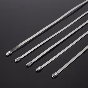 嘉冠(JAGASL) 自锁式不锈钢扎带 4.6*130 201材质 100条/包