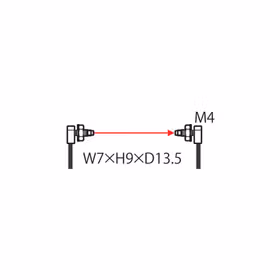 松下(Panasonic) 螺母型光纤传感器；FT-R43