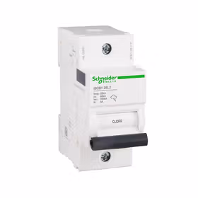 施耐德万高 SPD专用后备保护装置；iSCB2 100L2 1P