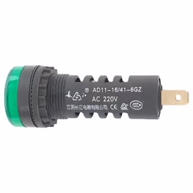 江阴长江电器 指示灯 绿色 &phi;16mm；AD11-16/41-6GZ GE AC380V