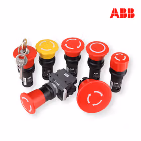 ABB CE系列急停按钮开关,黑色；CE4T-10B-20