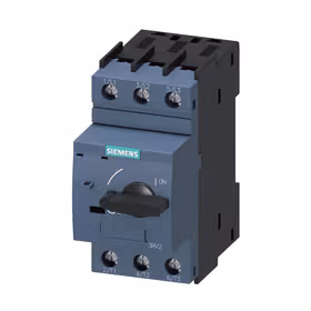西门子 电动机保护断路器,结构尺寸S00用于启动器组合,额定电流6.3A,N脱扣器82A；3RV23111GC10