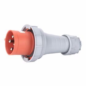 德力西电气 工业插头；DEP2-0442 IP67 125A 4芯 415V工业插头