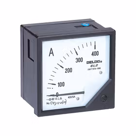 德力西电气 模拟指示电测量仪表；6L2 电流表 150/1 300/1 双刻度