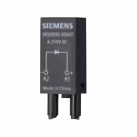 西门子 3RQ0系列 插拔针式继电器附件 浪涌抑制器 可变电阻 6-24V AC/DC；3RQ00900DA13