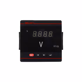 德力西电气 数显式电测量仪表；PZ606C-6P1 600V 直流电压表