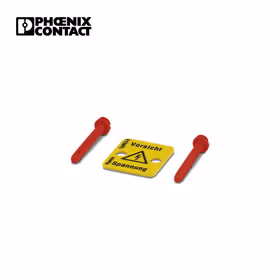 菲尼克斯 警告牌,配有2只塑料螺钉,覆盖3只端子,间距6mm；WS 3- 6